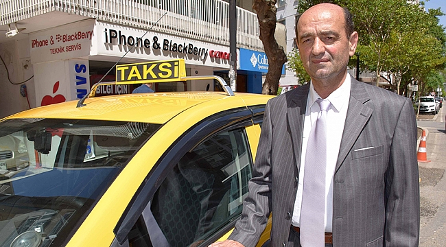 38 yıldır kaza yapmayan, trafik cezası olmayan taksiciye ödül
