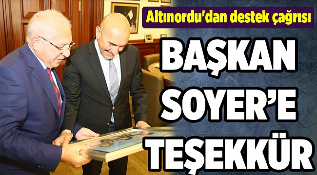 Altınordu&#039;dan destek çağrısı