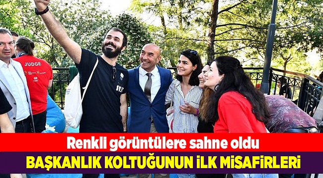 Başkan Soyer, genç mucitleri Başkanlık Konutu’nda ağırladı