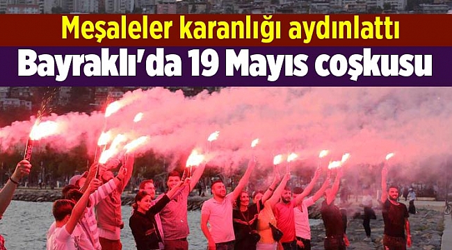 Bayraklı'da 19 Mayıs coşkusu