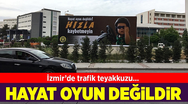 Buca'da örnek trafik projesi...