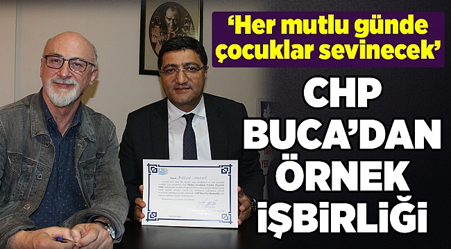 CHP Buca’dan örnek işbirliği