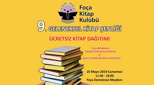 Foça’da 9. Geleneksel Kitap Şenliği