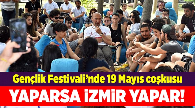 Gençlik Festivali’nde 19 Mayıs coşkusu