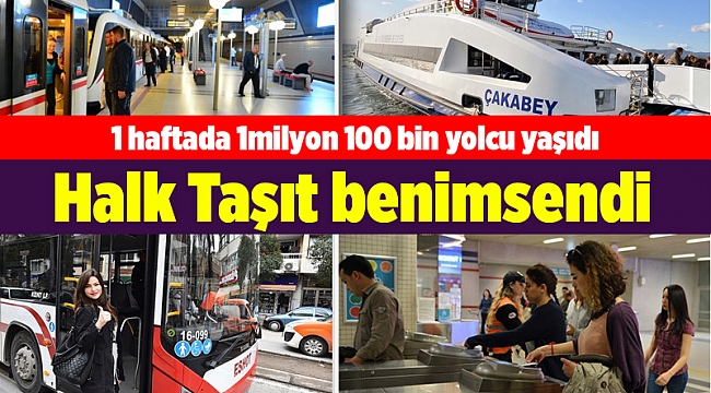 Halk Taşıt benimsendi...