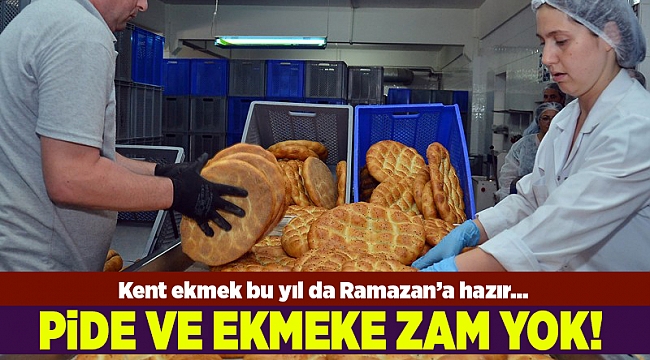 İzmir Büyükşehir Kent Ekmek bu yıl da zam yapmadı...
