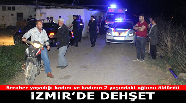 İzmir'de cinnet getiren bir kişi dehşet saçtı: 2 ölü 1 ağır yaralı