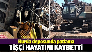 İzmir'de hurda deposunda patlama: 1 ölü