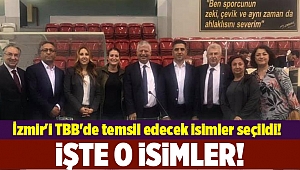 İzmir'i TBB'de temsil edecek isimler seçildi!