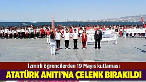 İzmirli öğrencilerden 19 Mayıs kutlaması