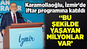 Karamollaoğlu, İzmir'de iftar programına katıldı