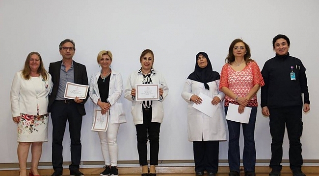 Meslekte 28-39 yılını tamamlayan çalışanlar belge aldı