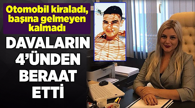 Otomobil kiraladı, başına gelmeyen kalmadı