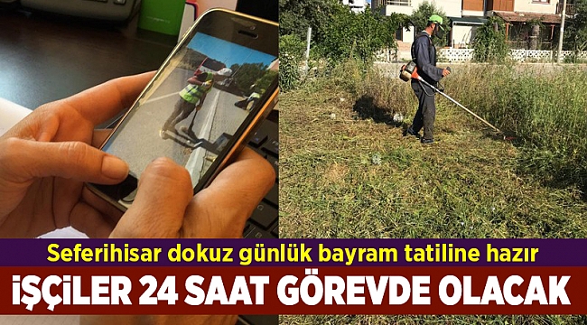 Seferihisar dokuz günlük bayram tatiline hazır