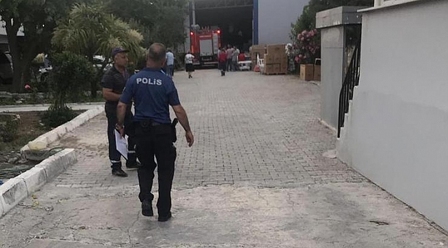 Su sebilinden yangın çıktı