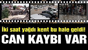 Ankara’da sağanak sele neden oldu! Can kaybı var