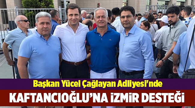 Başkan Yücel Çağlayan Adliyesi'nde