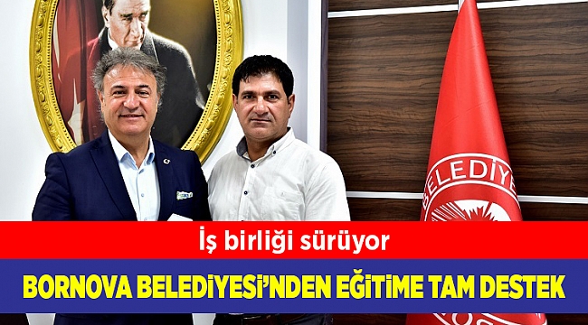Bornova Belediyesi'nden eğitime tam destek
