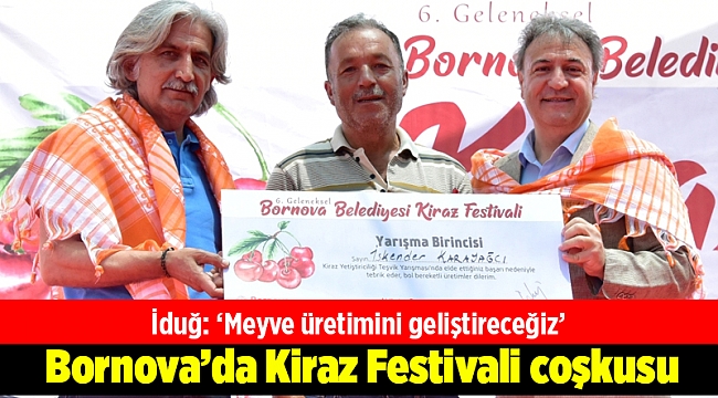Bornova’da Kiraz Festivali coşkusu