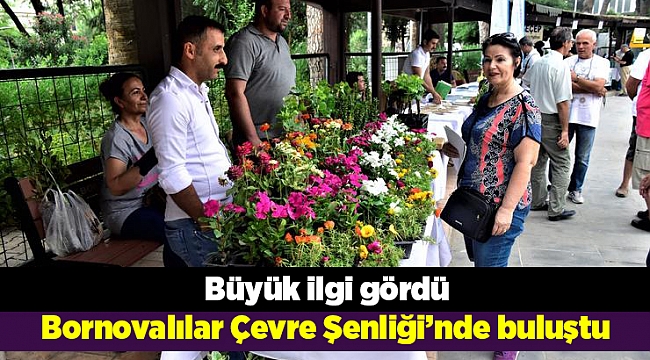 Bornovalılar Çevre Şenliği’nde buluştu