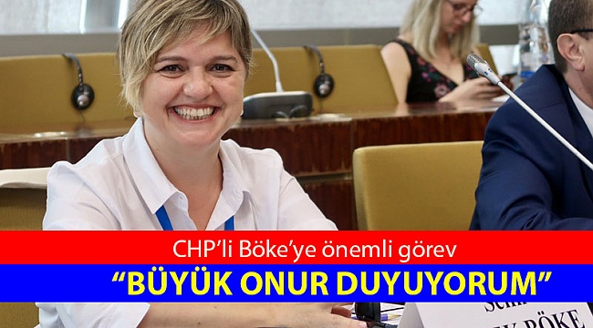 CHP’li Böke’ye önemli görev