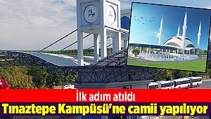 Dokuz Eylül Tınaztepe Kampüsü'ne camii yapılıyor