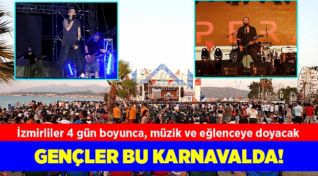 Gençlik Karnavalı İzmir&#039;de başladı