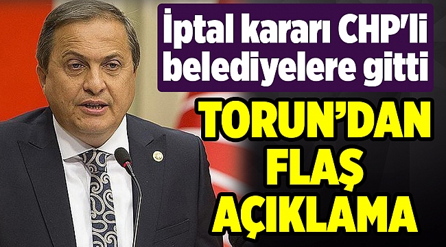 İptal kararı CHP&#039;li belediyelere gitti