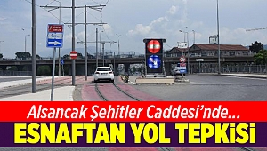 İzmir Alsancak esnafından yol tepkisi