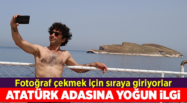 İzmir Atatürk Adası’na büyük ilgi