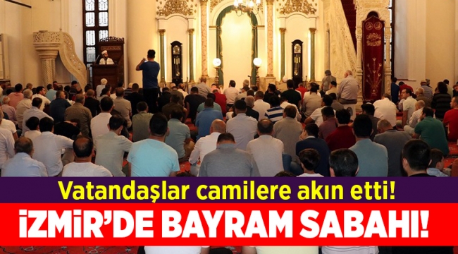 İzmir'de bayram namazı