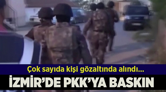 İzmir'de PKK/KCK operasyonu