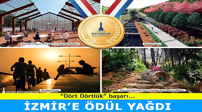 İzmir'e ödül yağdı