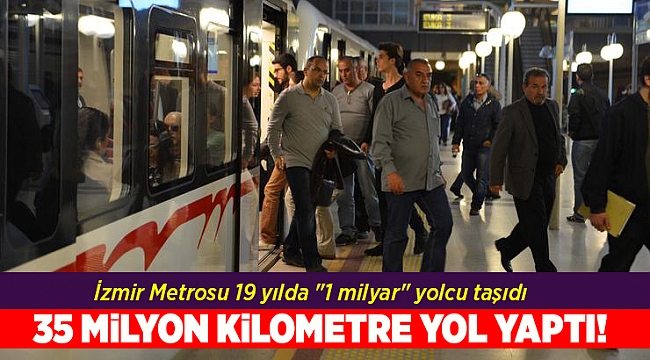İzmir Metrosu 19 yılda 