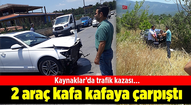 Kaynaklar&#039;da trafik kazası…