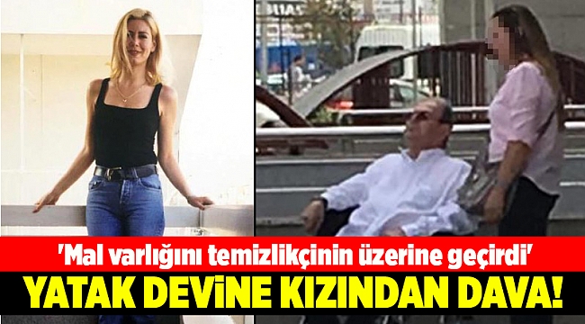 'Mal varlığını temizlikçinin üzerine geçirdi'
