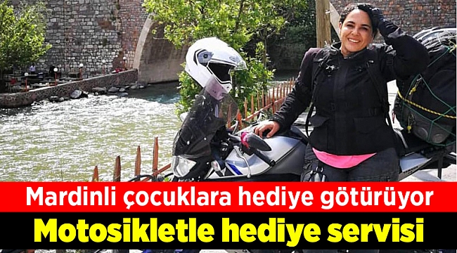 Motosikletle hediye servisi