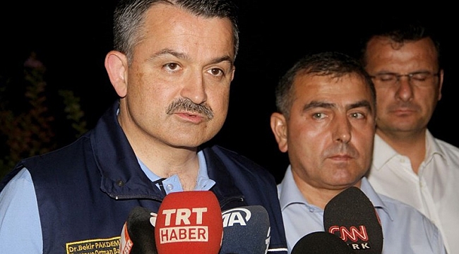 Bakan Pakdemirli: Muğla'daki yangın kontrol altında