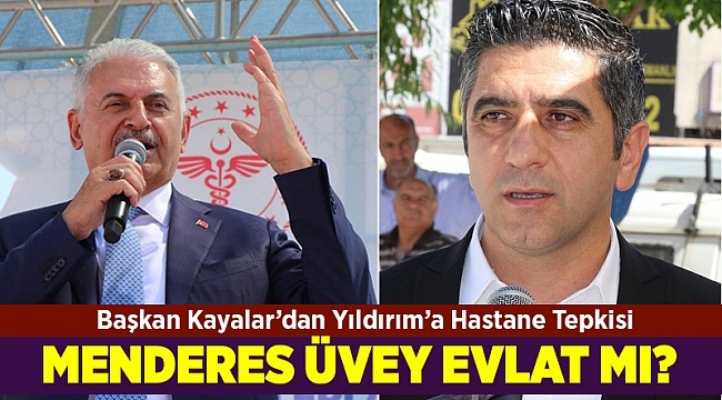 Başkan Kayalar’dan Yıldırım’a Hastane Tepkisi