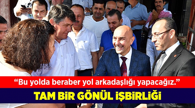 Başkan Soyer Urla&#039;nın muhtarları ile buluştu