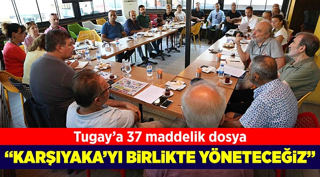 Başkan Tugay’dan ‘Alaybey’ zirvesi