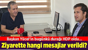 Başkan Yücel'in bugünkü durağı HDP oldu... Ziyarette hangi mesajlar verildi?