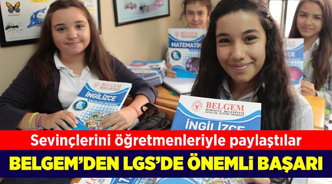 BELGEM&#039;den LGS&#039;de önemli başarı