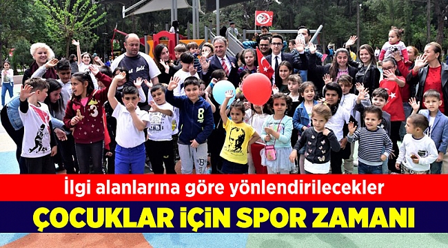 Bornova'nın minik sporcuları temelden yetişiyor