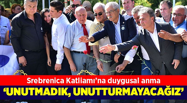 Bornova Srebrenica&#039;yı unutmadı