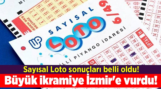 Büyük ikramiye İzmir'e vurdu!