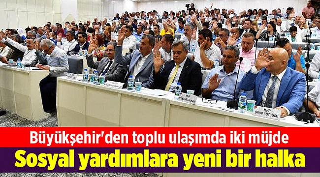 Büyükşehir'den toplu ulaşımda iki müjde