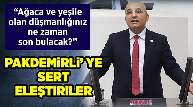 CHP&#039;li Polat&#039;tan Bakan Pakdemirli&#039;ye sert eleştiriler