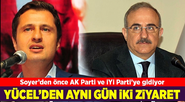 CHP'li Yücel'den AK Partili Sürekli'ye ziyaret