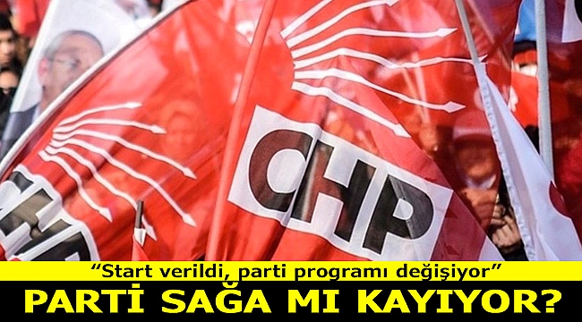 CHP sağa mı yanaşıyor? İşte üzerinde çalıştığı yeni parti programı